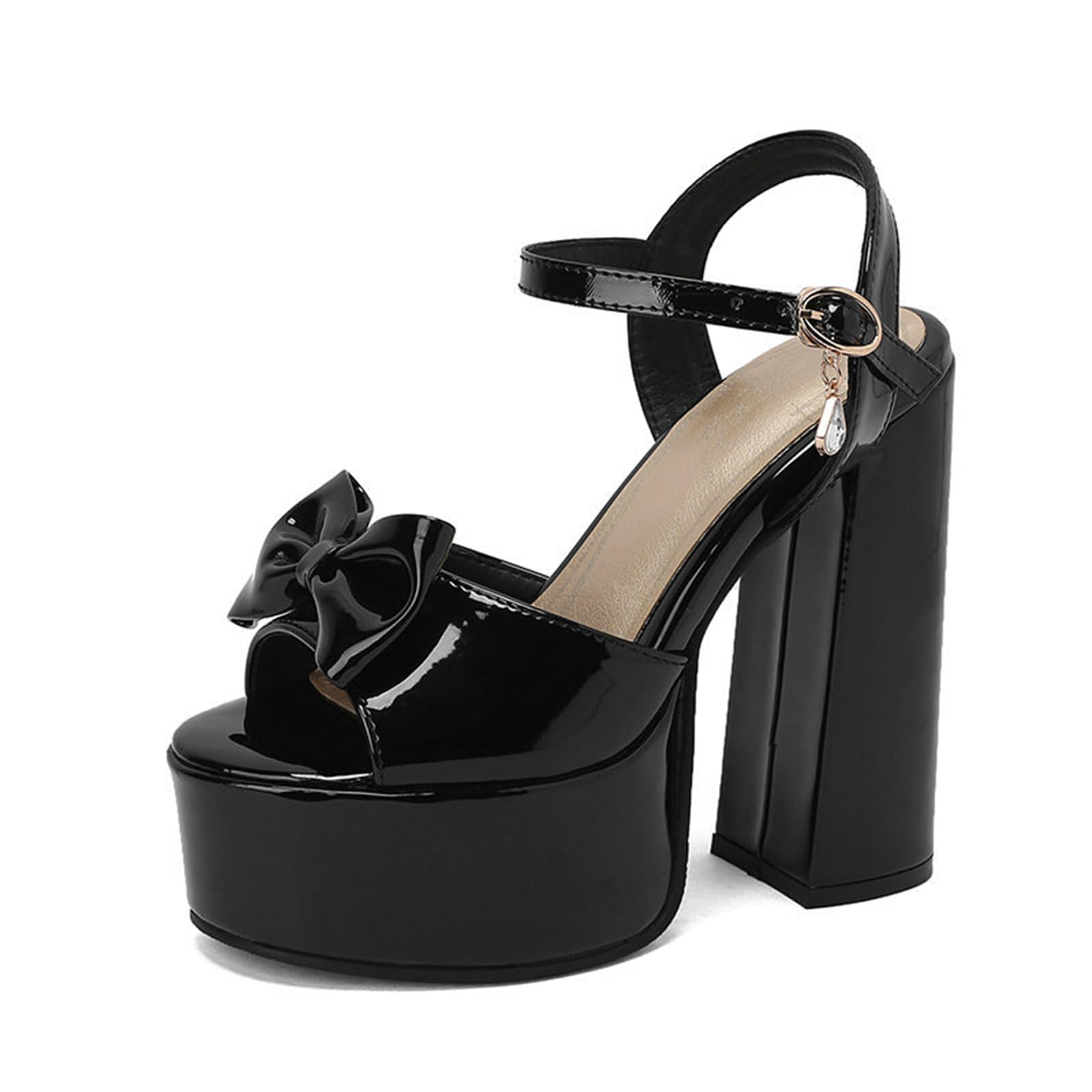 靴 BOW PLATFORM SANDALS 61t+EZivxFL.jpg